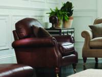 Parker Knoll, Westbury chair in leather, Julian Foye