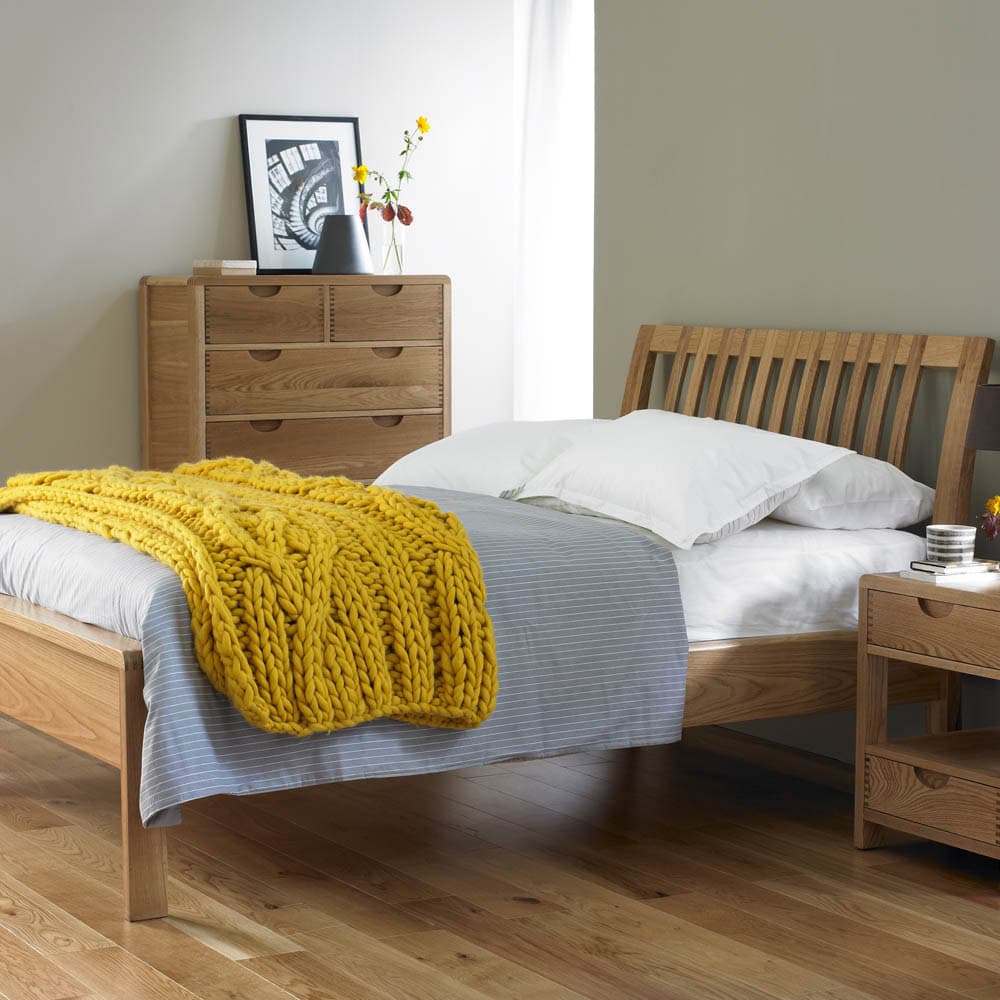 ercol Bosco bed frame Julian Foye