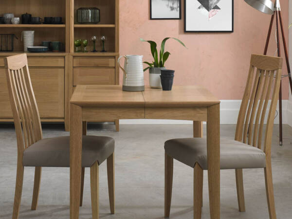 Bria Oak dining furniture, Julian Foye