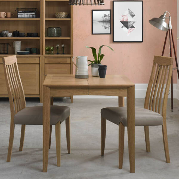Bria Oak dining furniture, Julian Foye