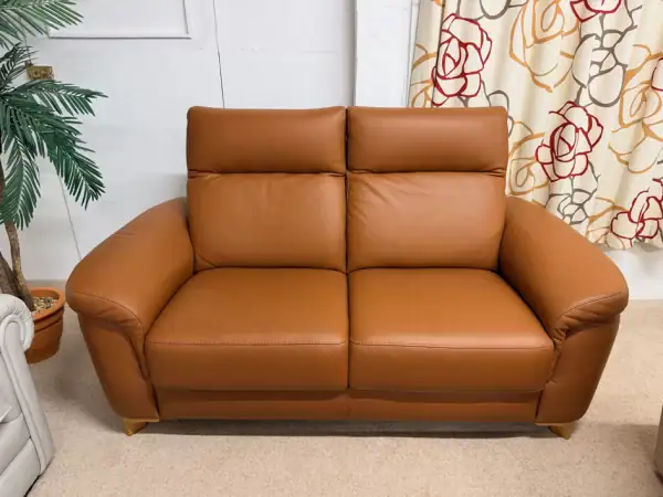 Rom Neptune 2.5 Seat Leather Sofa