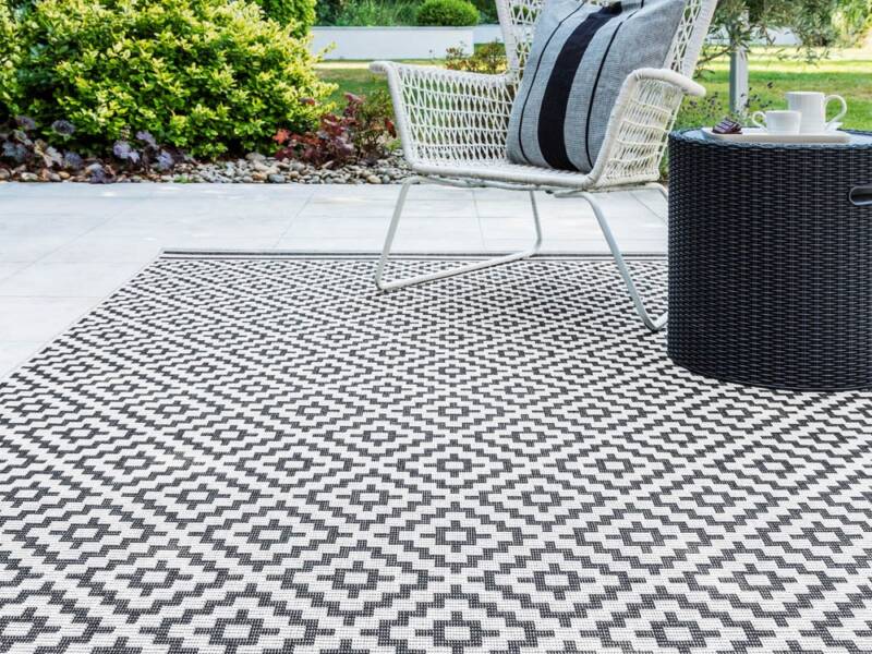 Asiatic rugs, Patio, Julian Foye