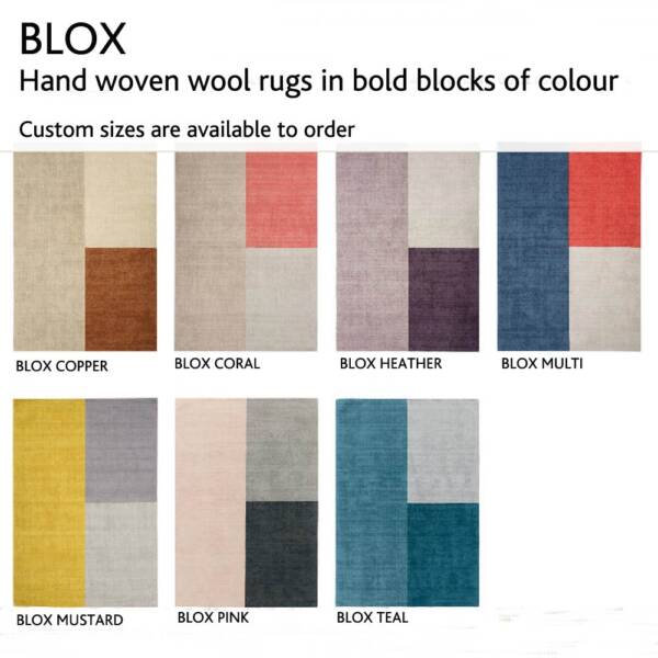 Blox, rugs, wool, Julian, Foye,
