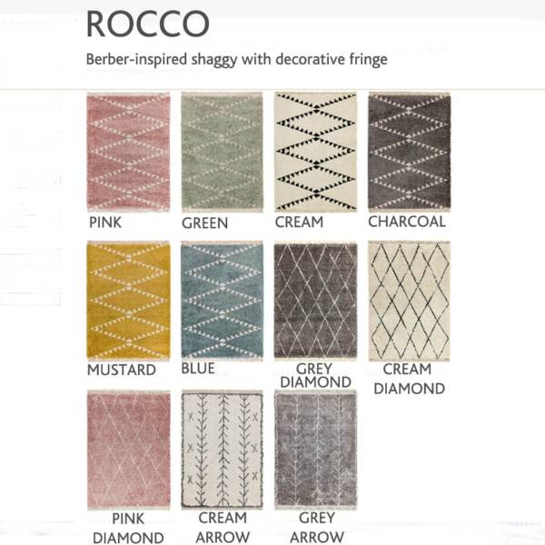 Rocco berber-inspired rugs at Julian Foye