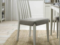 Bria grey washed dining furniture, Julian Foye