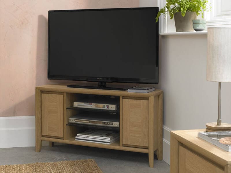 Bria Oak TV Media Unit