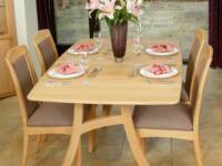 Ascot oak dining table