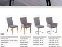 Maria chair sizes