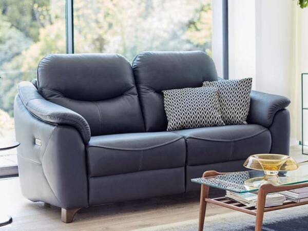 G Plan Jackson Leather Sofa