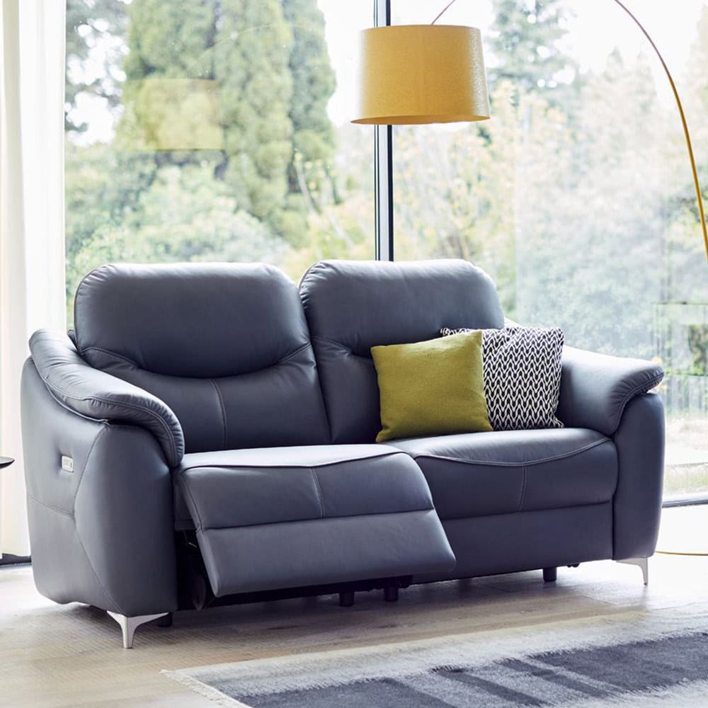 G Plan Jackson Leather sofa Julian Foye