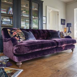 Brinley fabric sofa, Julian Foye