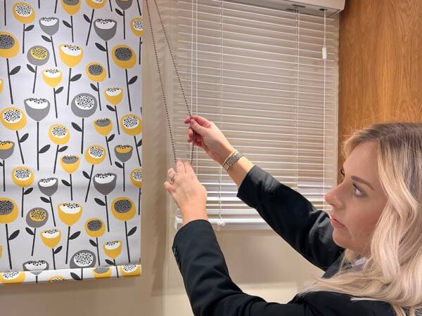 Blinds at Julian Foye St Austell