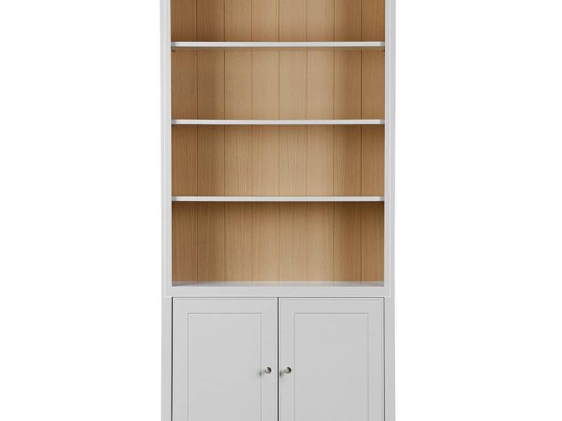 Tall Bookcase with 2 Doors