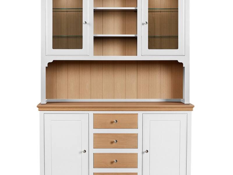 Hambledon Medium Open Rack with Medium 4 Drawer 2 Door Sideboard