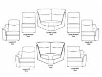 G Plan Firth Sofa Elements
