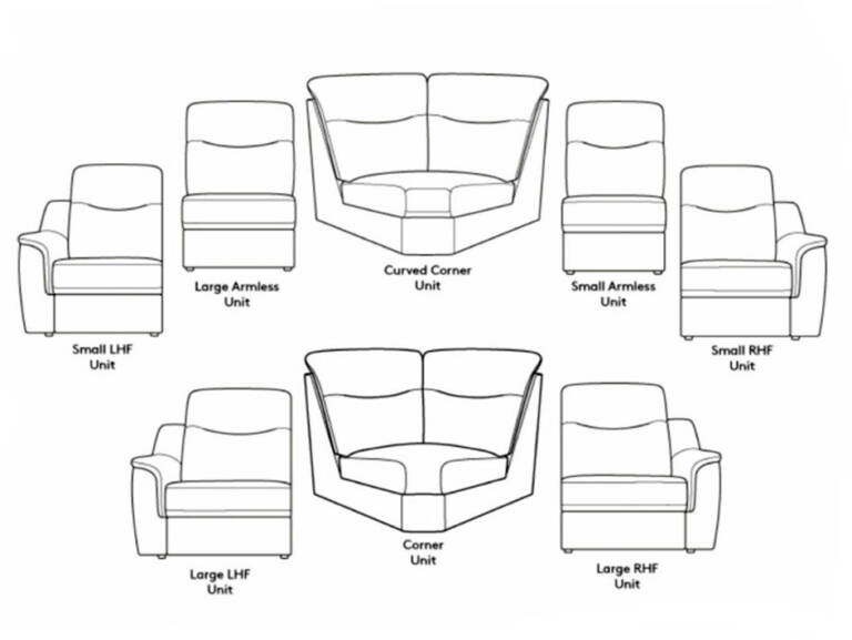 G Plan Firth Corner Sofa Julian Foye