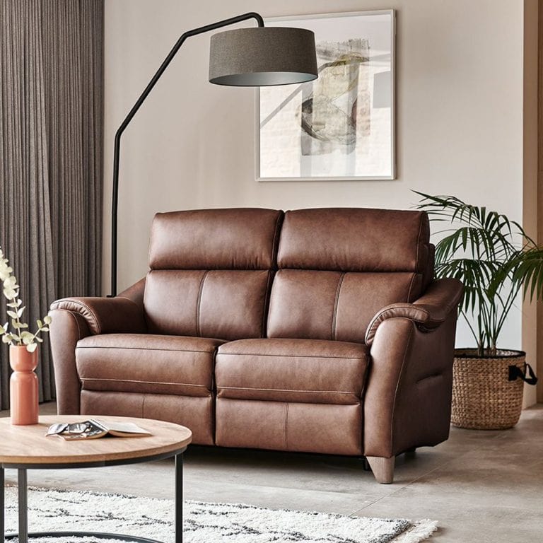 G Plan Hurst Leather Sofa Julian Foye