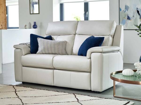 G Plan Ellis Leather Sofa