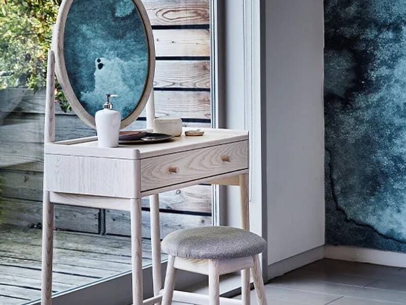 ercol Salina Dressing Table Stool