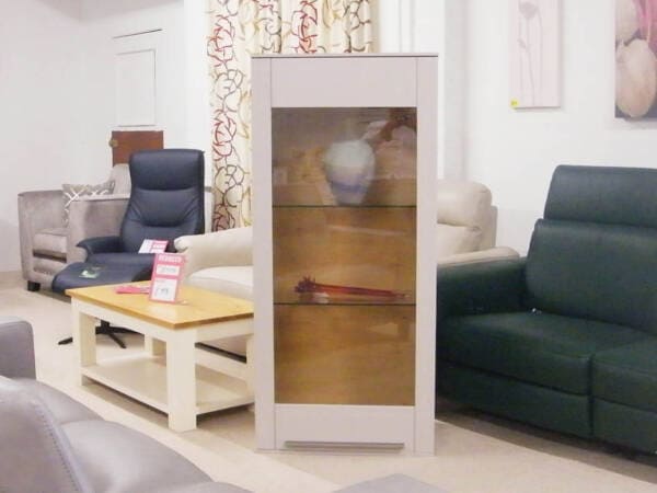 Lotus Wall Hanging Display Cabinet