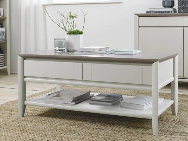 Bria Grey Washed Coffee Table