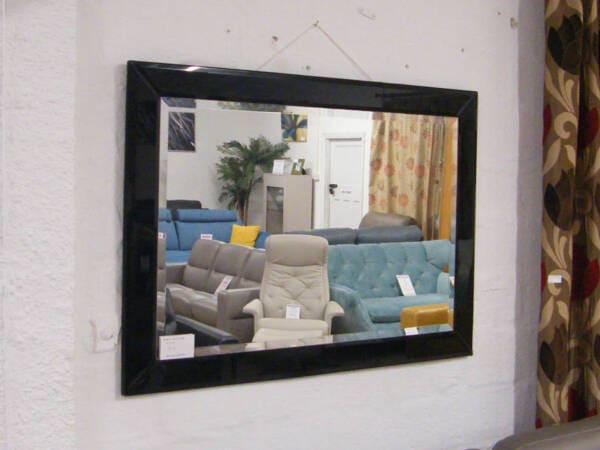 Black Frame Wall Mirror