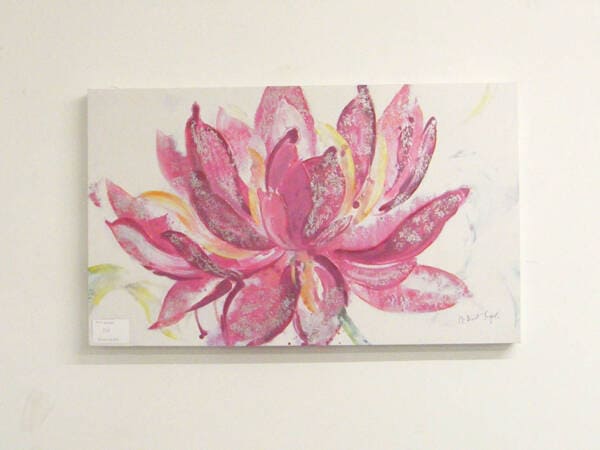 Pink Floral Canvas Picture
