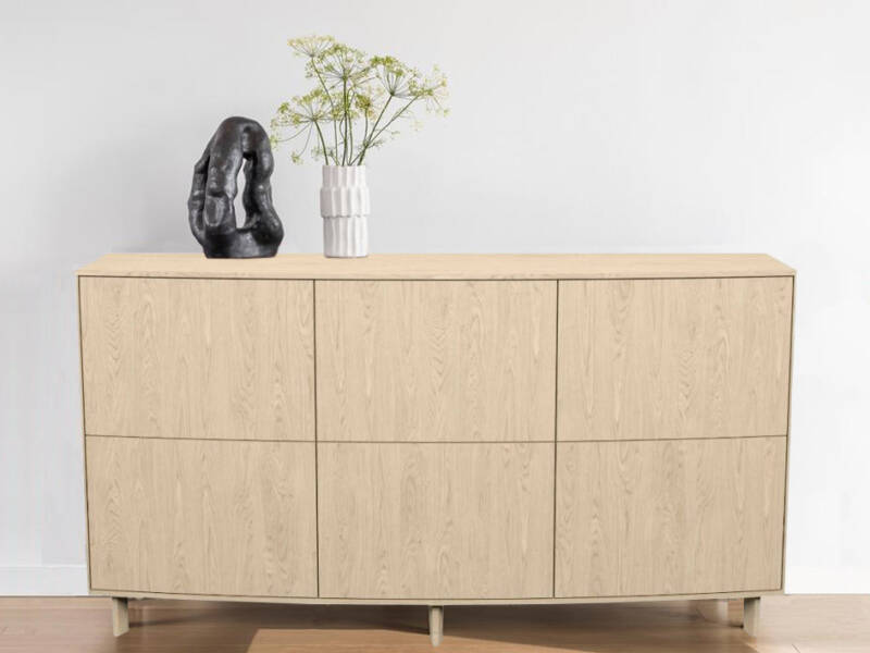 Skovby Curve Sideboard