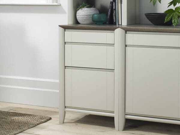 Bria Grey Washed Filing Cabinet