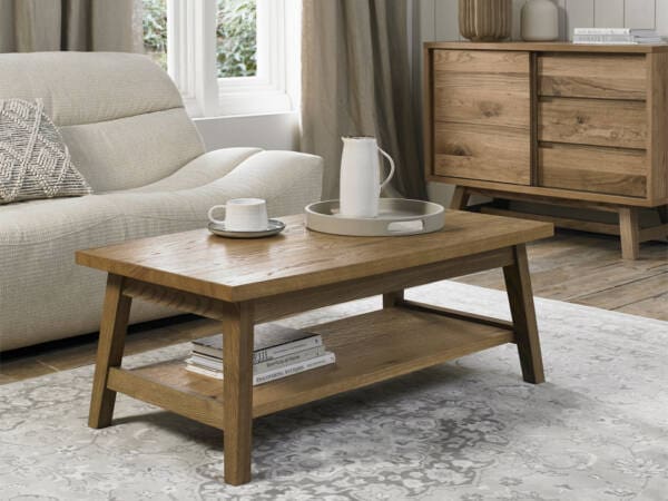Cameron Oak Coffee Table