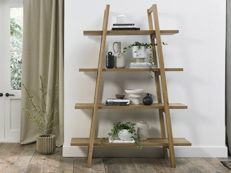 Cameron Oak Open Display Unit