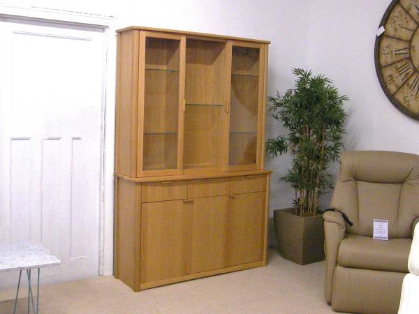 Ascot 3 Door Sideboard & Display Top