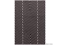 Muse Black Linear Rug