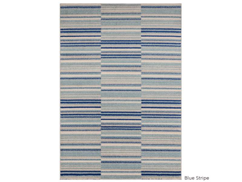 Muse Blue Stripe rug
