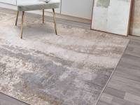 Aurora cliff coloured rug in a room