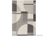 Muse Grey Art Deco Rug
