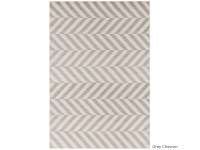 Muse grey chevron rug