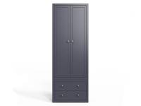 Blue florence wardrobe on a white background
