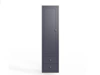 Blue florence wardrobe on a white background