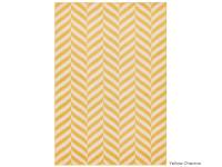 Muse yellow chevron rug