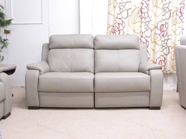 Ocean 2 Seater Leather Power Recliner