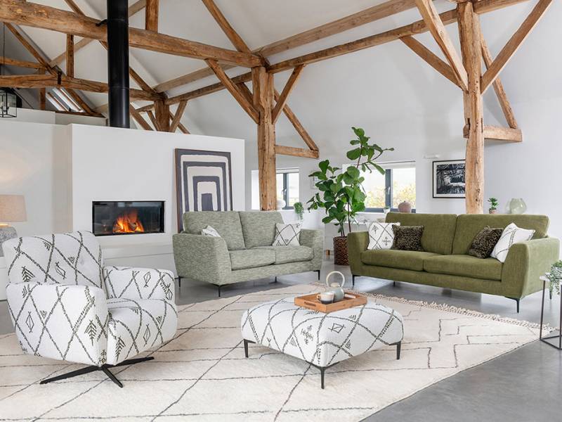 Alstons Ingrid sofa and accent chair