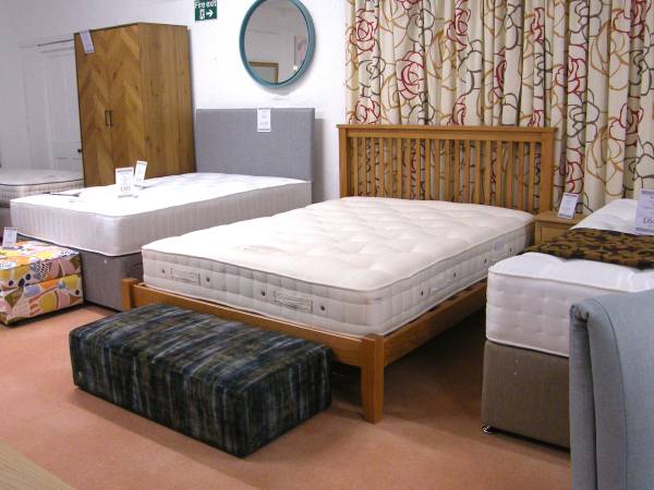 Cadan 5' bed frame for sale in the showroom