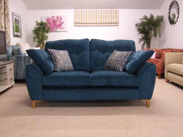 Savanah 2 seater sofa and 2 chairs for sale in the showroom