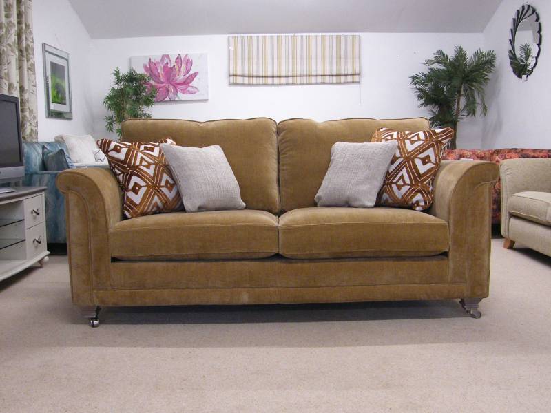 Fleming 3 seater sofa for sale in the showroom