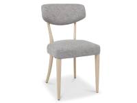 Luca dining chair from side on a white background