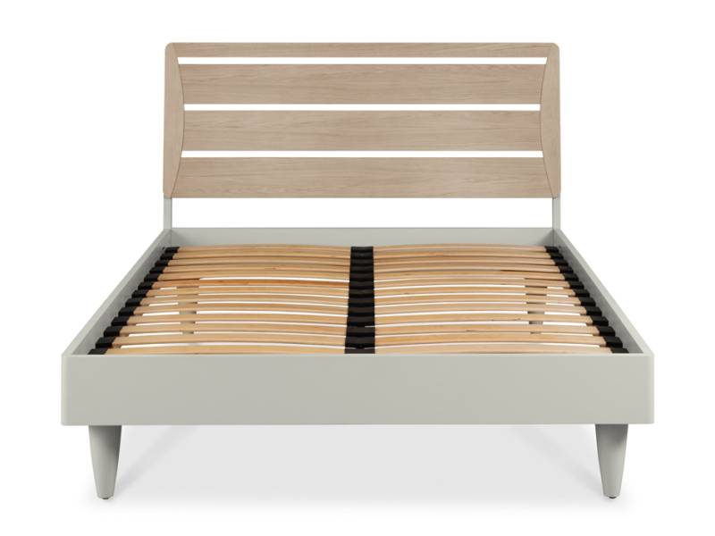 Luca bed frame on a white background