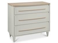 Luca chest of drawers on white background