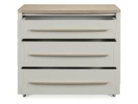 Luca chest of drawers on white background