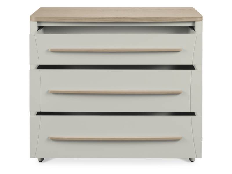 Luca chest of drawers on white background